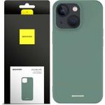 Spacecase Silicone Case iPhone 13 dark green - (5905123441622)