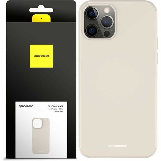 Spacecase Silicone Case iPhone 13 Pro bone - (5905123433818)