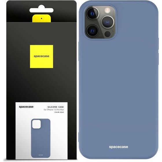 Spacecase Silicone Case iPhone 13 Pro Max blue - (5905123433726)