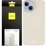 Spacecase Silicone Case iPhone 14 bone - (5905123433894)