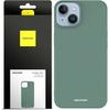 Spacecase Silicone Case iPhone 14 dark green - (5905123433900)
