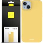 Spacecase Silicone Case iPhone 14 Plus yellow - (5905123434105)
