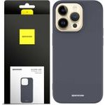 Spacecase Silicone Case iPhone 14 Pro black - (5905123433955)