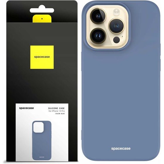 Spacecase Silicone Case iPhone 14 Pro Max blue - (5905123434129)