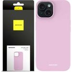 Spacecase Silicone Case iPhone 15 lilac - (5905719103514)