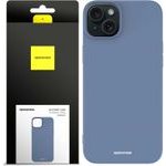 Spacecase Silicone Case iPhone 15 Plus blue - (5905719103552)