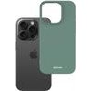 Spacecase Silicone Case iPhone 15 Pro dark green - (5905719103620)