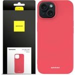 Spacecase Silicone Case iPhone 15 red - (5905719103507)