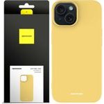 Spacecase Silicone Case iPhone 15 yellow - (5905719103538)