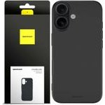 Spacecase Silicone Case iPhone 16 black - (5905719111489)