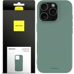 Spacecase Silicone Case iPhone 16 Pro dark green - (5905719111571)