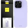 Spacecase Silicone Case iPhone 16 Pro light purple - (5905719111588)