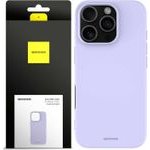 Spacecase Silicone Case iPhone 16 Pro light purple - (5905719111588)