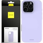 Spacecase Silicone Case iPhone 16 Pro Max light purple - (5905719111632)