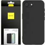 Spacecase Silicone Case iPhone 16E / 17E black - (5905719117887)