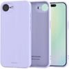 Spacecase Silicone Case iPhone 16E / 17E Light Purple - (5905719117900)