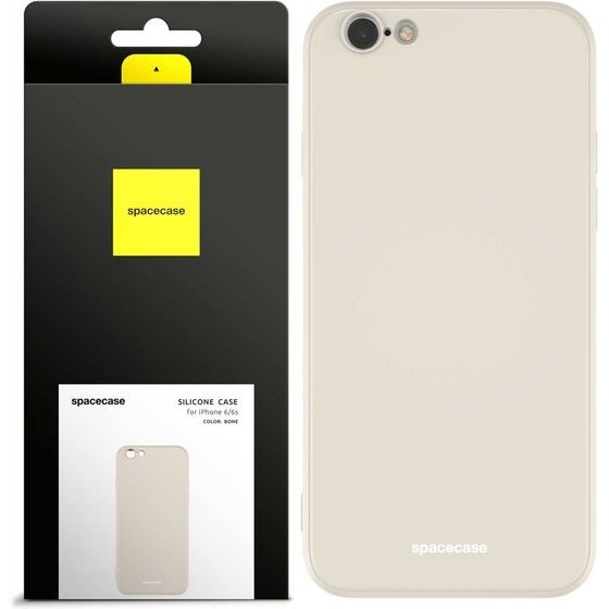 Spacecase Silicone Case iPhone 6/6s bone - (5905123434211)