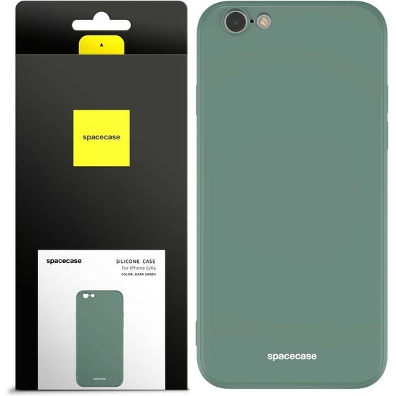 Spacecase Silicone Case iPhone 6/6s dark green - (5905123434228)