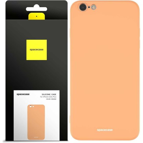 Spacecase Silicone Case iPhone 6/6s Plus orange - (5905123434327)