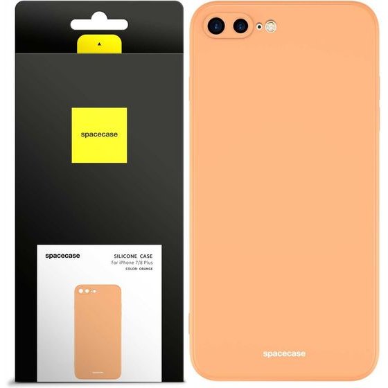 Spacecase Silicone Case iPhone 7/8 Plus orange - (5905123434402)