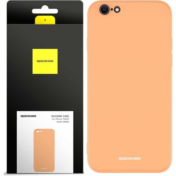 Spacecase Silicone Case iPhone 7/8/SE orange - (5905123434488)