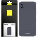 Spacecase Silicone Case iPhone X/Xs black - (5905123439988)