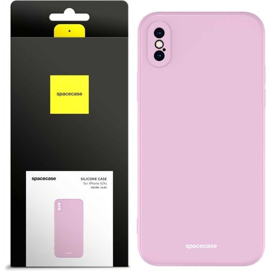Spacecase Silicone Case iPhone X/Xs lilac - (5905123440021)