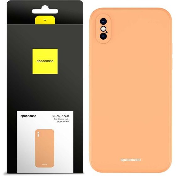 Spacecase Silicone Case iPhone X/Xs orange - (5905123440038)