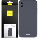 Spacecase Silicone Case iPhone XS Max black - (5905123440069)