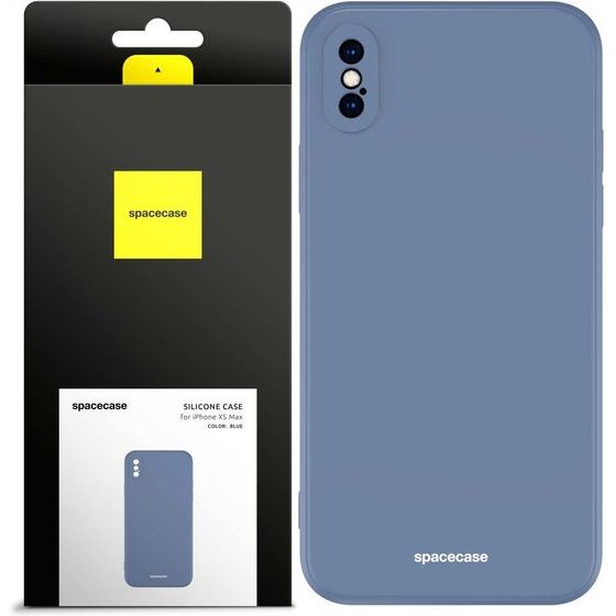 Spacecase Silicone Case iPhone XS Max blue - (5905123440076)