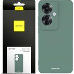 Spacecase Silicone Case Oppo Reno 11 F 5G dark green - (5905719110055)