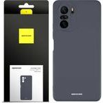 Spacecase Silicone Case Poco F3 / Mi 11i black - (5905123438622)