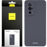 Spacecase Silicone Case Poco F5 Pro black - (5905719015947)