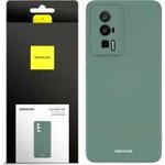 Spacecase Silicone Case Poco F5 Pro dark green - (5905719015978)