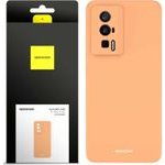 Spacecase Silicone Case Poco F5 Pro orange - (5905719015992)