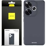 Spacecase Silicone Case Poco F6 5G black - (5905719110178)