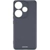 Spacecase Silicone Case Poco F6 5G black - (5905719110178)