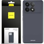 Spacecase Silicone Case Poco F6 Pro 5G black - (5905719110185)
