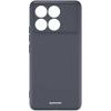 Spacecase Silicone Case Poco F6 Pro 5G black - (5905719110185)