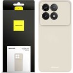 Spacecase Silicone Case Poco F6 Pro bone - (5905719110642)
