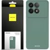 Spacecase Silicone Case Poco F6 Pro dark green - (5905719110635)