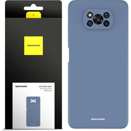 Spacecase Silicone Case Poco X3 Pro/NFC blue - (5905123439674)