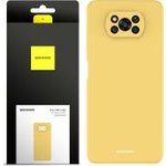 Spacecase Silicone Case Poco X3 Pro/NFC yellow - (5905123439735)
