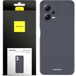 Spacecase Silicone Case Poco X5 5G/Redmi Note 12 5G black - (5905123475306)