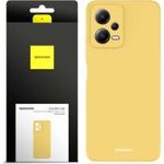 Spacecase Silicone Case Poco X5 5G/Redmi Note 12 5G yello - (5905123475375)