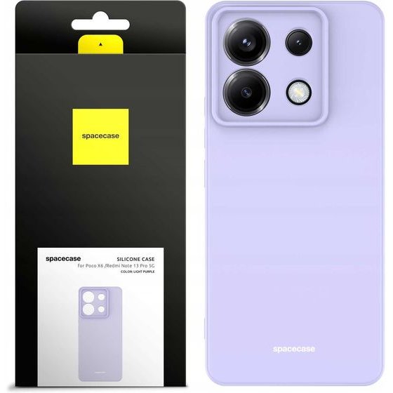 Spacecase Silicone Case Poco X6 / RM Note 13 Pro 5G light - (5905719108007)