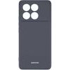 Spacecase Silicone Case Poco X6 Pro 5G black - (5905719107741)