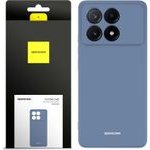 Spacecase Silicone Case Poco X6 Pro 5G blue - (5905719107758)