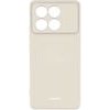 Spacecase Silicone Case Poco X6 Pro 5G bone - (5905719107765)