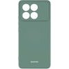 Spacecase Silicone Case Poco X6 Pro 5G dark green - (5905719107772)